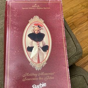 Hallmark Special Edition Holiday Memories Barbie. NIB